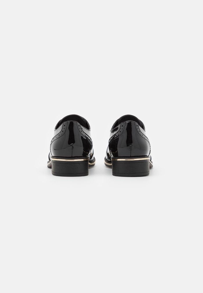 Chaussure Basse Anna Field Dentelle up Plates Noir Femme | XVO-7761859